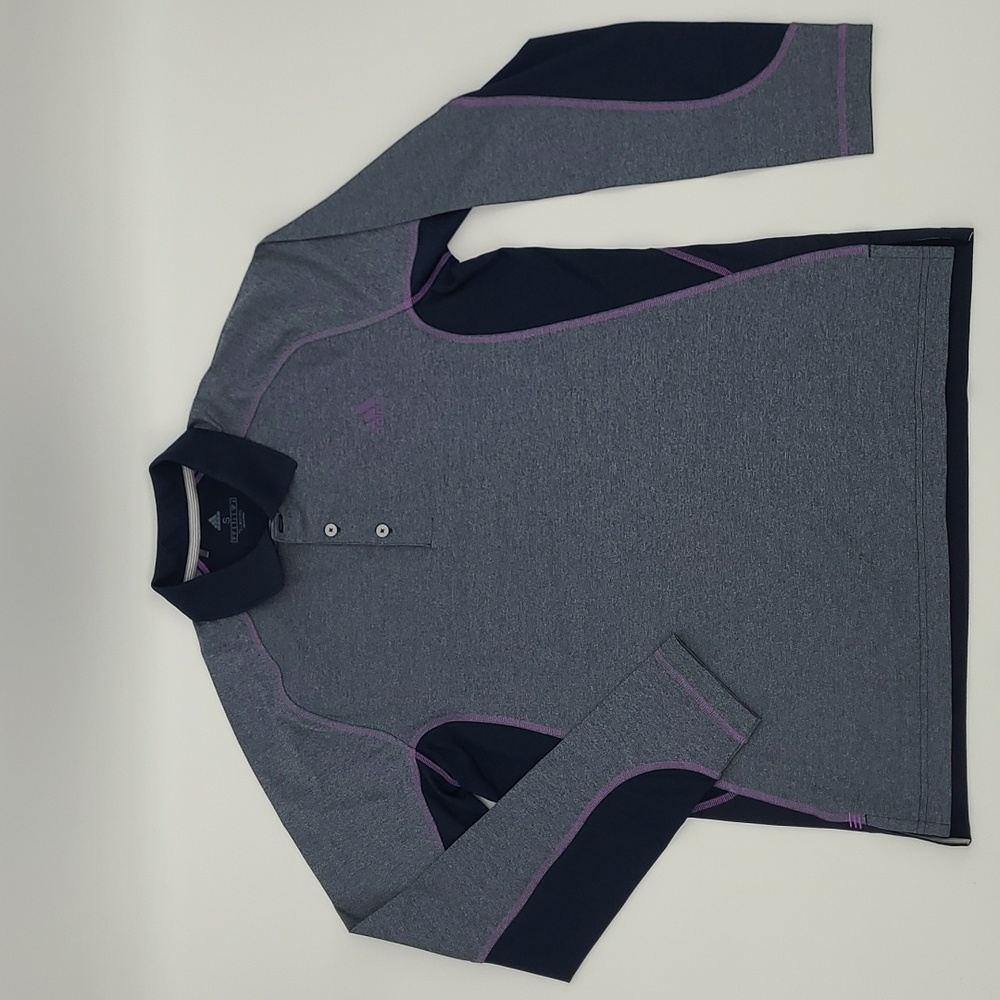 Adidas Climacool LongSleeve Polo Men's Sz. Small